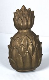 Vintage Heavy Brass Pineapple Door Knocker