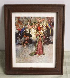 'Beauty' By Edmond Dulac Poster Frame