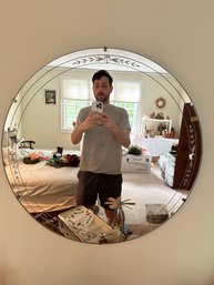 Massive Round Bedroom Mirror!!!