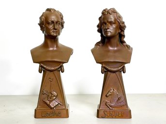 Goethe And Schiller Busts