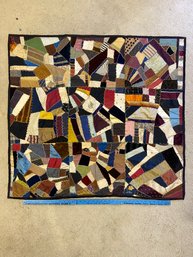 Vintage Quilt Patchwork Wall Hanging Art 44x41'