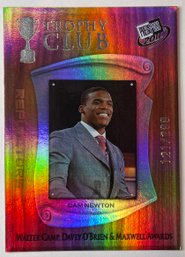 2011 Press Pass Trophy Club Cam Newton Foil Rookie Insert #/299