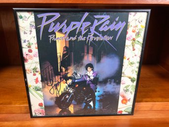 Signed / Autographed LP Album - PRINCE - PURPLE RAIN - Custom Framed - Prince & The Revolution - PURPLE RAIN