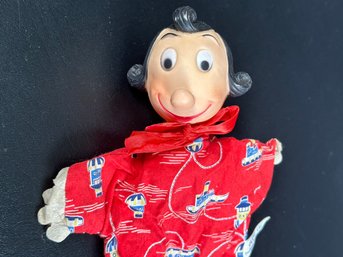 A Collectible Vintage Hand Puppet: Olive Oil