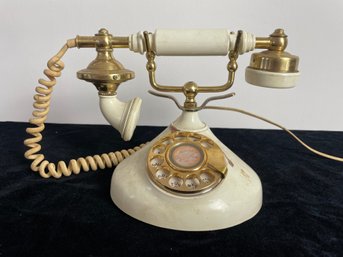 Vintage Rotary Dial French Style Telephone