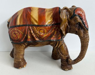 Large Circus Elephant Figurine