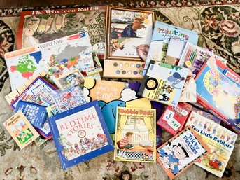 Tremendous Collection Of Children's Books, Toys, Puzzles