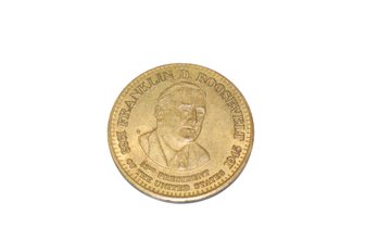 Franklin D. Roosevelt Commemorative Token