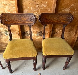 Pair Of Antique Mahogany Chairs