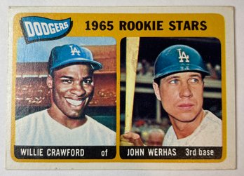 1965 Topps #453 Willie Crawford Rookie