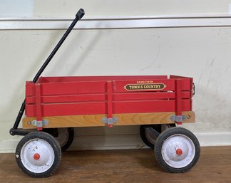 Radio Flyer Town & Country Red Wagon