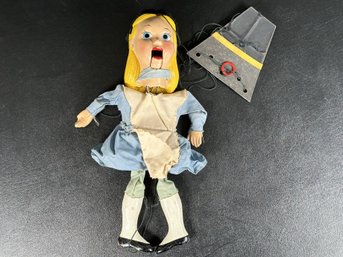 A Third WOW! A Vintage 1950s Alice In Wonderland Marionette