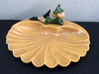 ELF/FAIRY SCALLOPED DISH