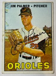 1967 Topps #475 Jim Palmer Second Year