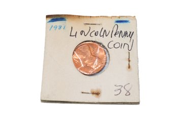 1981 Lincoln Penny