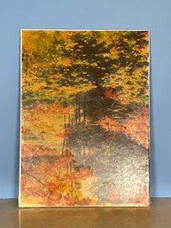 Vintage Autumn Canvas Artwork