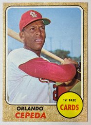 1968 Topps #200 Orlando Cepeda