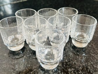 Set Of 8 Shot Glasses 2.25' Tall