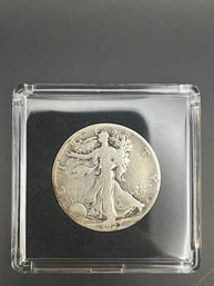 Beautiful 1923-S Walking Liberty Silver Half Dollar