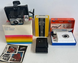 Lot Of 3 Nice Vintage Cameras