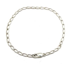 Sterling Silver Large Chain Linked Bracelet