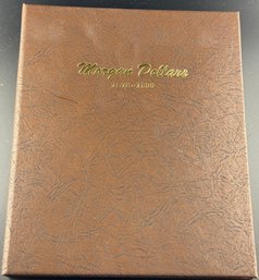 Dansco USED Coin Book For Morgan's 1878-1890 EMPTY (NO COINS)