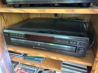 Sony Five Compact Disc Player (Model No. CDP-CE315)