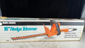 Black And Decker Hedge Trimmer