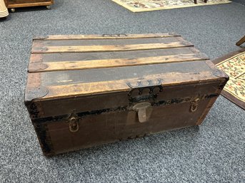 Nice Small Antique Storage Trunk