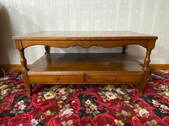 Vintage Wooden Coffee Table