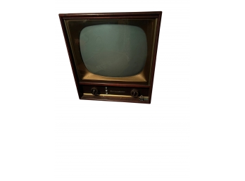 Vintage Console Cabinet Style Television
