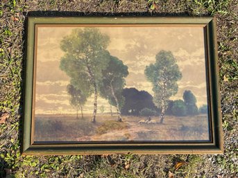 Otto Gambert Landscape Framed Print