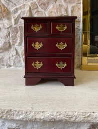 Vintage 4- Drawer Jewelry Chest