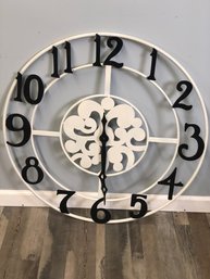 Metal Cut Out Wall Clock