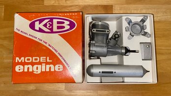 New In Box K & B 5900 RC Airplane Engine