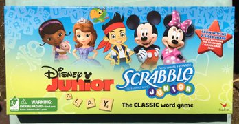 Junior Scrabble Disney Edition Word Game - New Old Stock Return