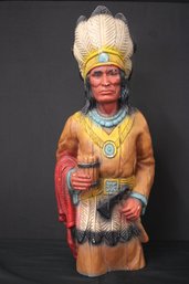 Vintage Ceramic Native American Bust