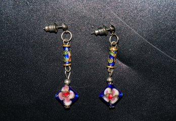 Enamel Earrings