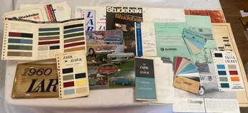 1960's Studebaker Literature And More