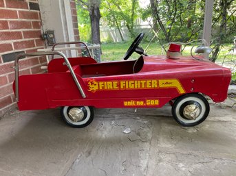 Vintage AMF Firefighter 508 Pedal Car