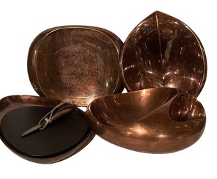 New Nambe Sculptural Serving Pieces