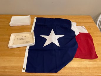 Flag Flown Over The Alamo In Texas