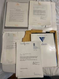 1978 - 1982 News Letters And Informational Letters To Dealers From Rolls-Royce