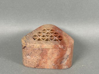 Marble Triangular Keepsake Box