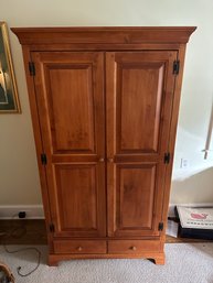 Marvelous Crawford 4 Shelf Wooden Wardrobe!!!