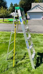 Like New! WERNER Aluminum Step Ladder