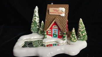 Department 56 Snow Village Warming House With Box