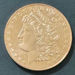 One AVDP Ounce .999 Fine Copper Round