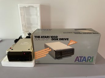 The Atari 1050 Dual Density Disk Drive. (1)