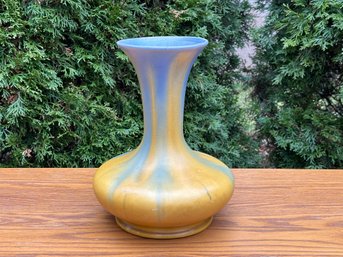 Handpainted Belgium Pottery Vase